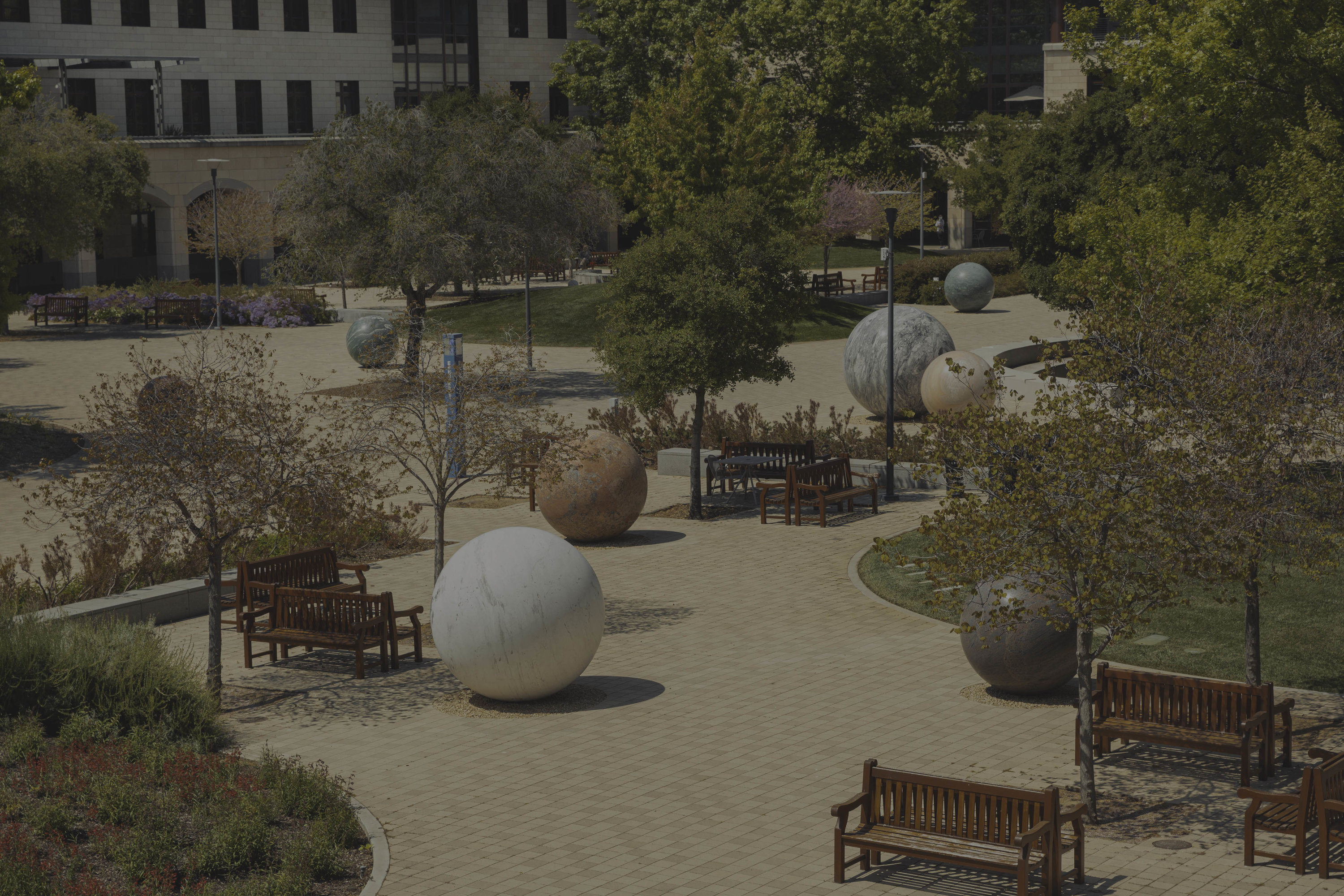 Spheres in the Engineering quad