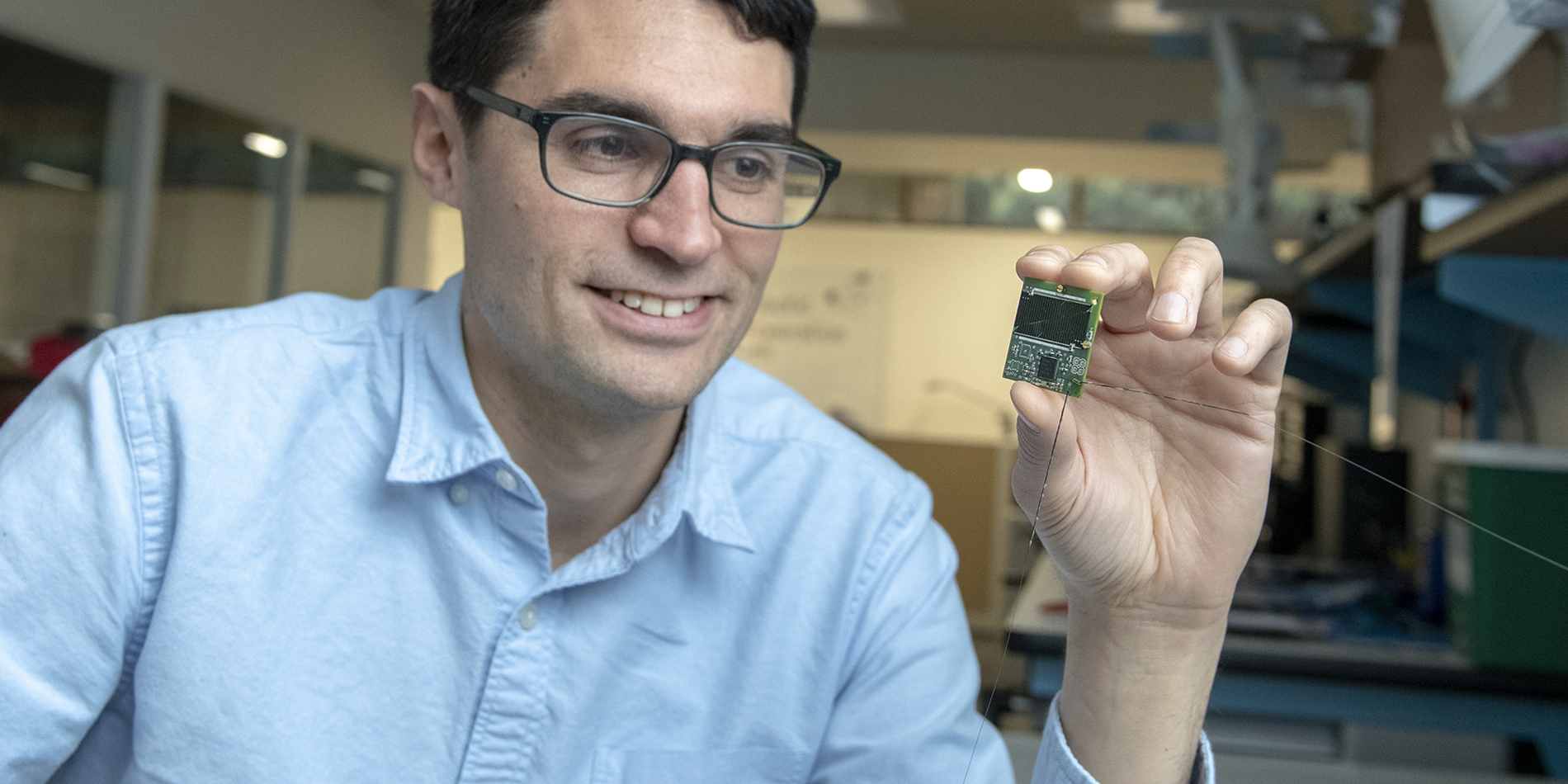 
Zac Manchester has long sought to send tiny satellites into space. With NASA, he recently put 105 of them into orbit. | Image courtesy of Linda Cicero