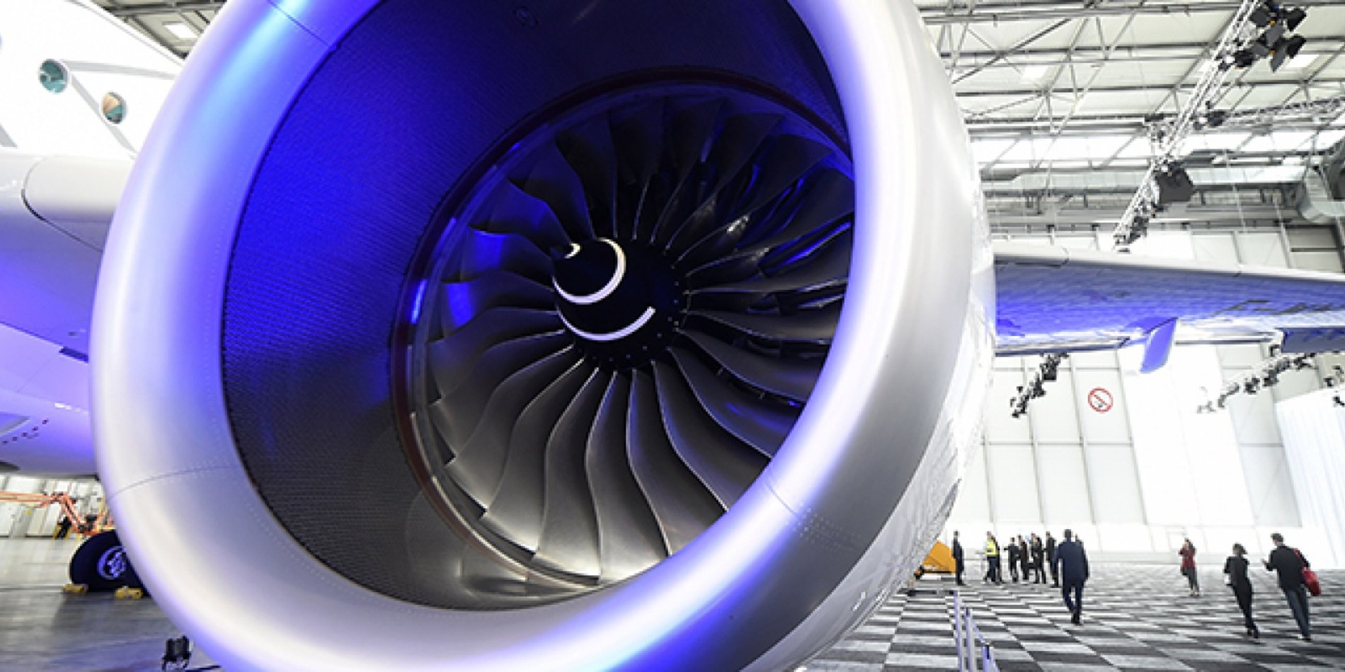 A jet engine of an Airbus A350 XWB | REUTERS/Fabian Bimmer
