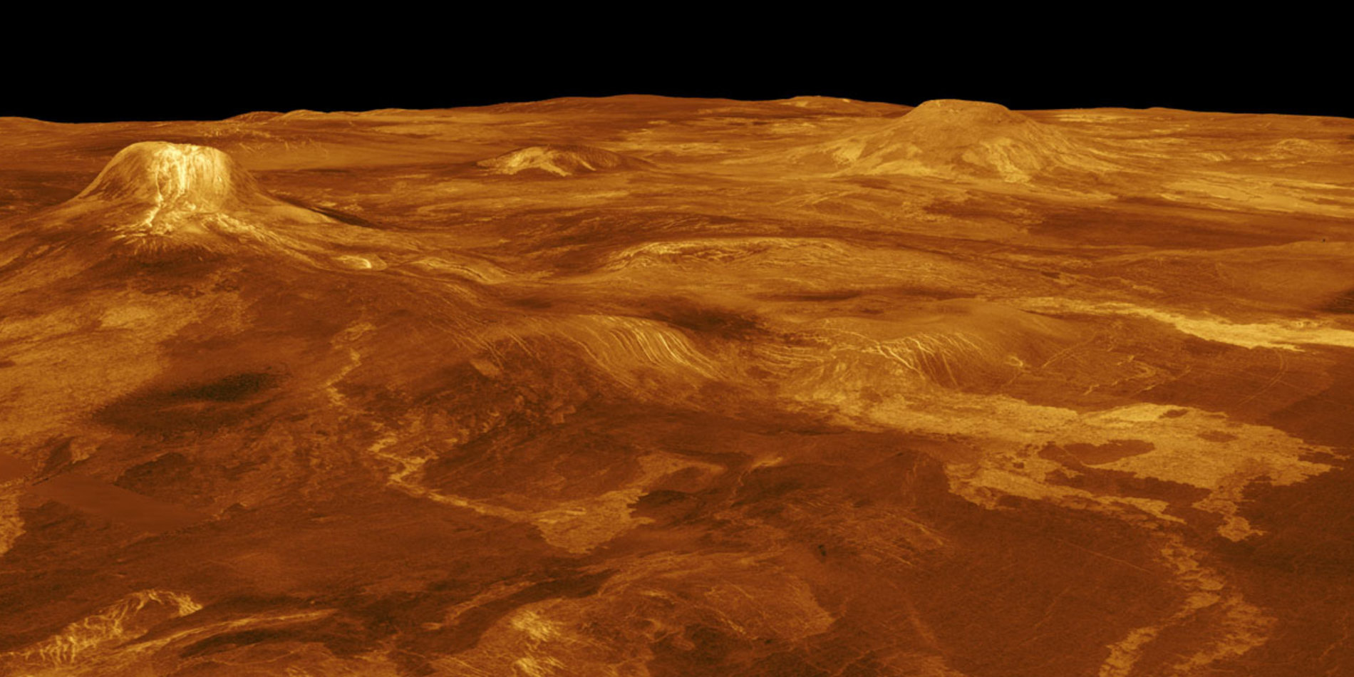 
Harsh conditions on the surface of Venus | Image courtesy of NASA