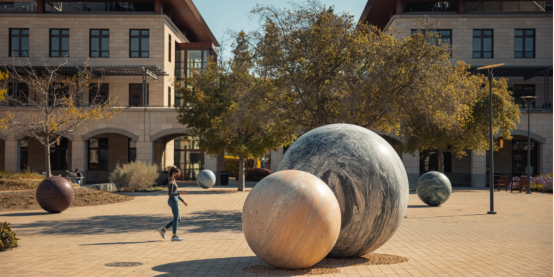 Spheres in the Engineering quad
