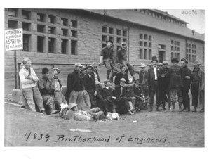 1939 photo of engineers at Stanford